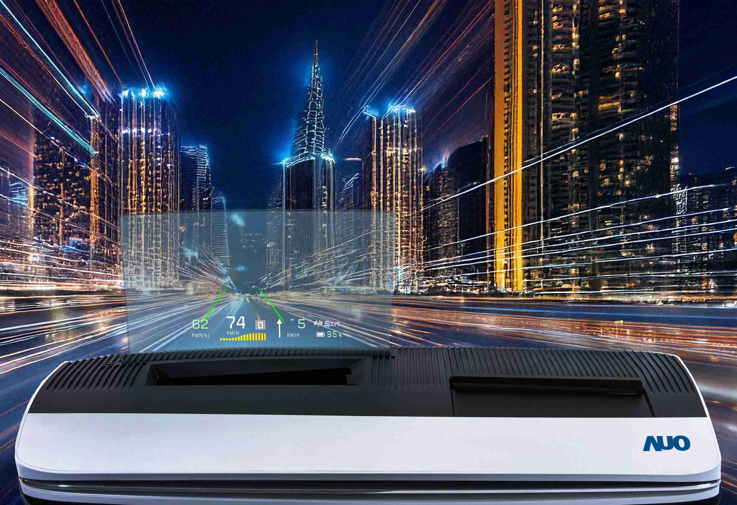 z6尊龙推出13吋Micro LED抬头显示器，，，，提供高入眼亮度、、、、高色彩饱和度的显示质量，，，在阳光下或黑暗中都清晰可见，，，并利用Micro LED模块体积小的优势，，，，解决车用空间有限的痛点